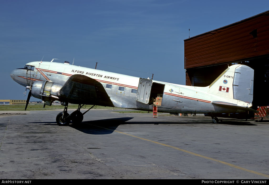 Aircraft Photo of C-GWYX | Douglas C-47A Dakota Mk.3 | Ilford Riverton Airways | AirHistory.net #308207