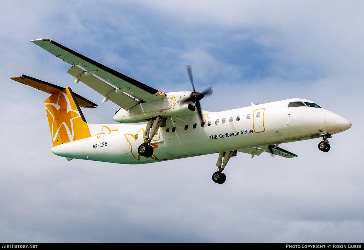 Aircraft Photo of V2-LGB | Bombardier DHC-8-311AQ Dash 8 | LIAT - Leeward Islands Air Transport | AirHistory.net #308209