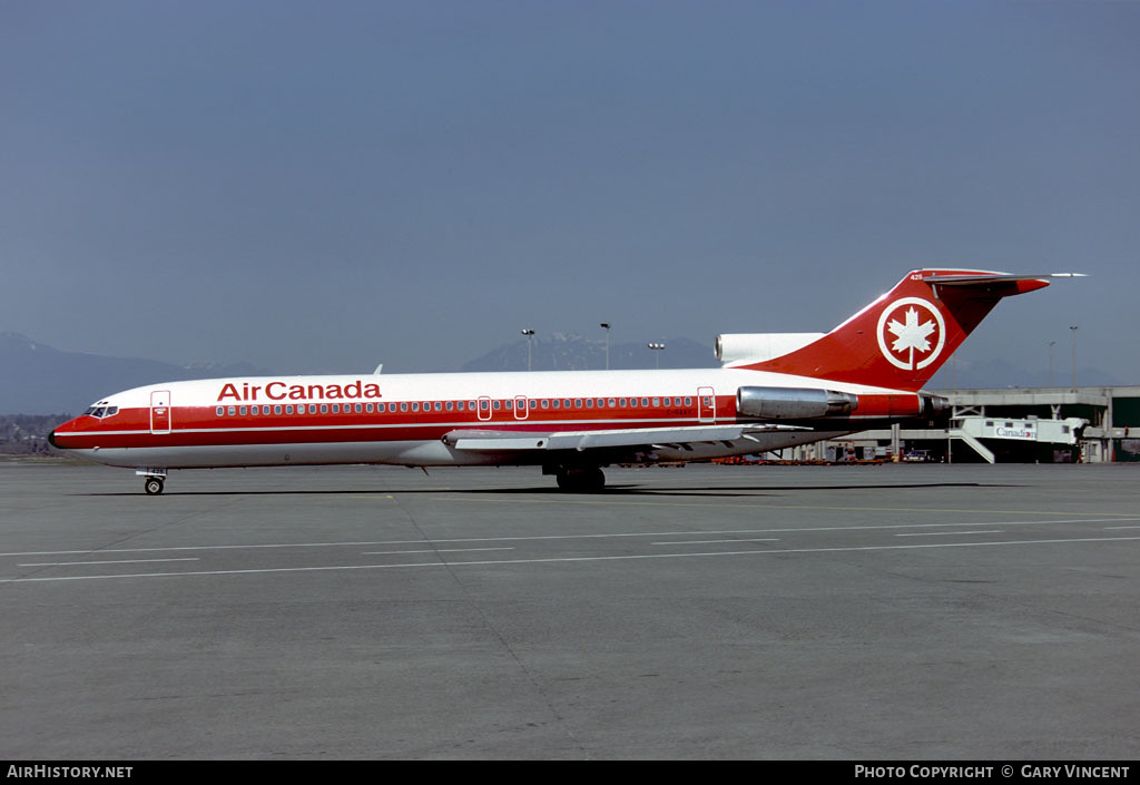 Aircraft Photo of C-GAAY | Boeing 727-233/Adv | Air Canada | AirHistory.net #308210