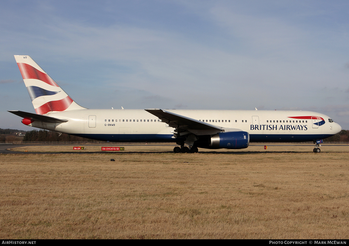 Aircraft Photo of G-BNWB | Boeing 767-336/ER | British Airways | AirHistory.net #308213