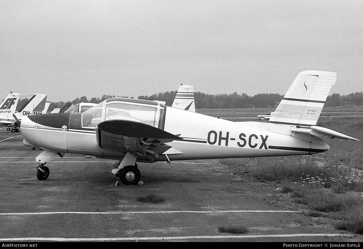 Aircraft Photo of OH-SCX | Socata MS-880B Rallye Club | AirHistory.net #308226
