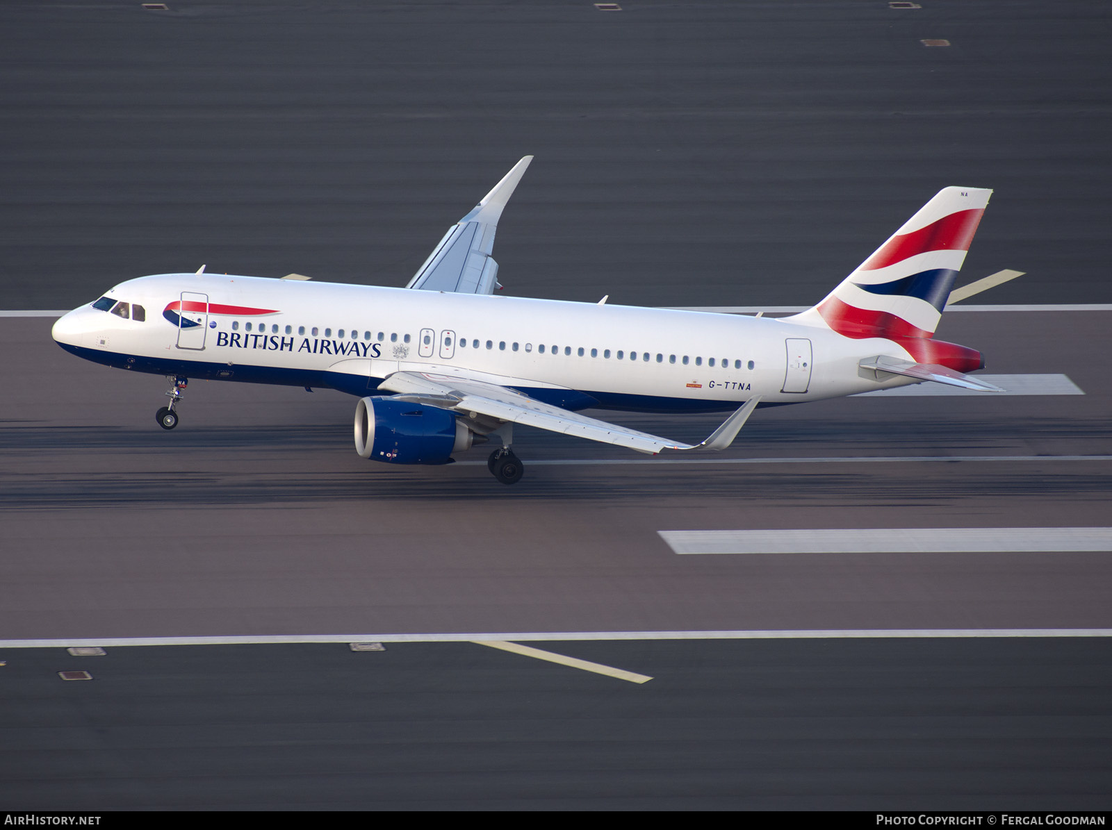 Aircraft Photo of G-TTNA | Airbus A320-251N | British Airways | AirHistory.net #308235