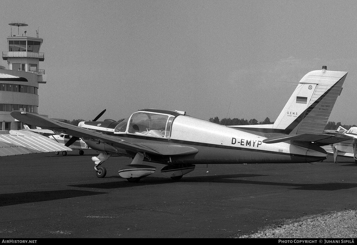 Aircraft Photo of D-EMYP | Morane-Saulnier MS-893A Rallye Commodore 180 | AirHistory.net #308246