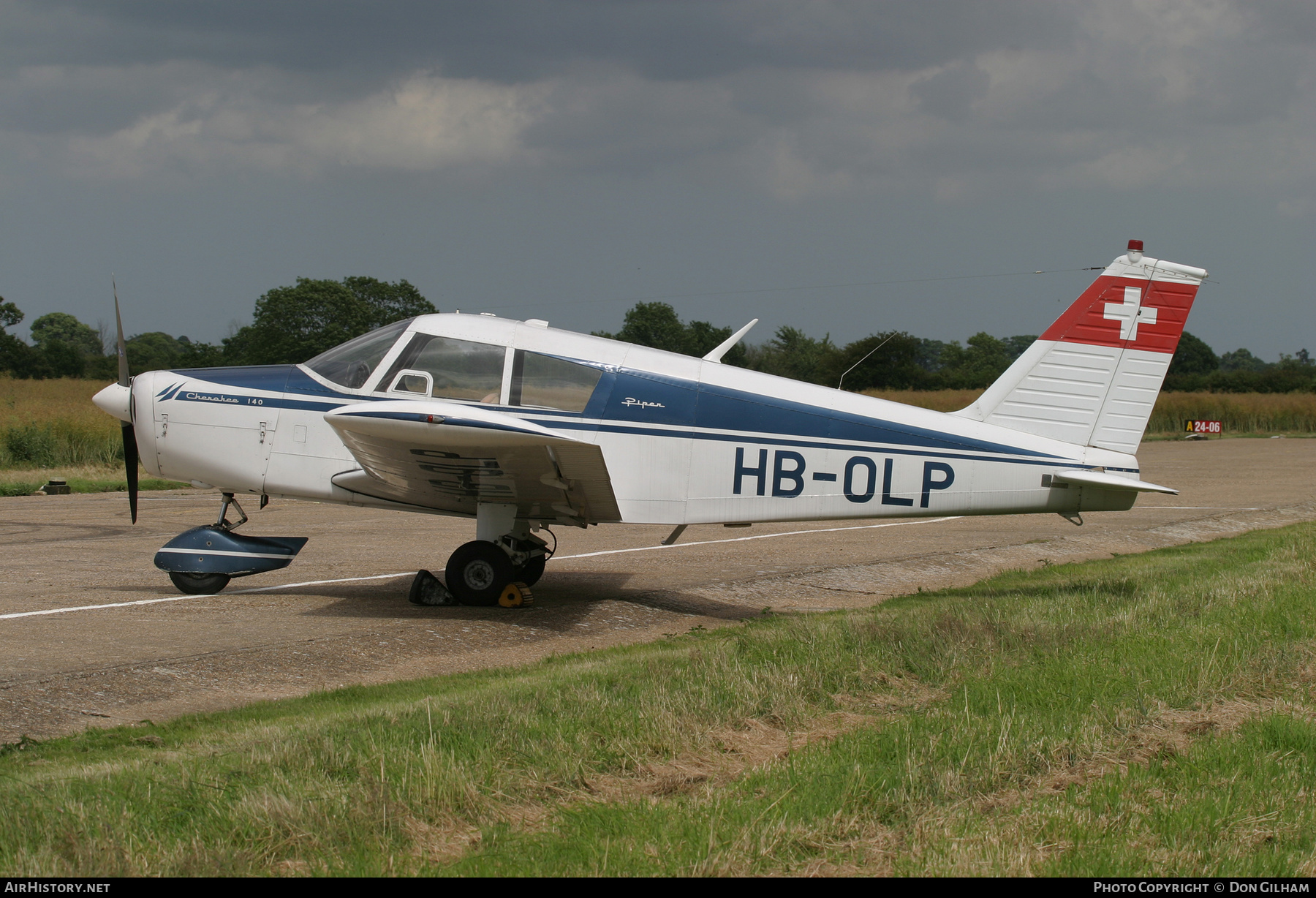 Aircraft Photo of HB-OLP | Piper PA-28-140 Cherokee | AirHistory.net #308263