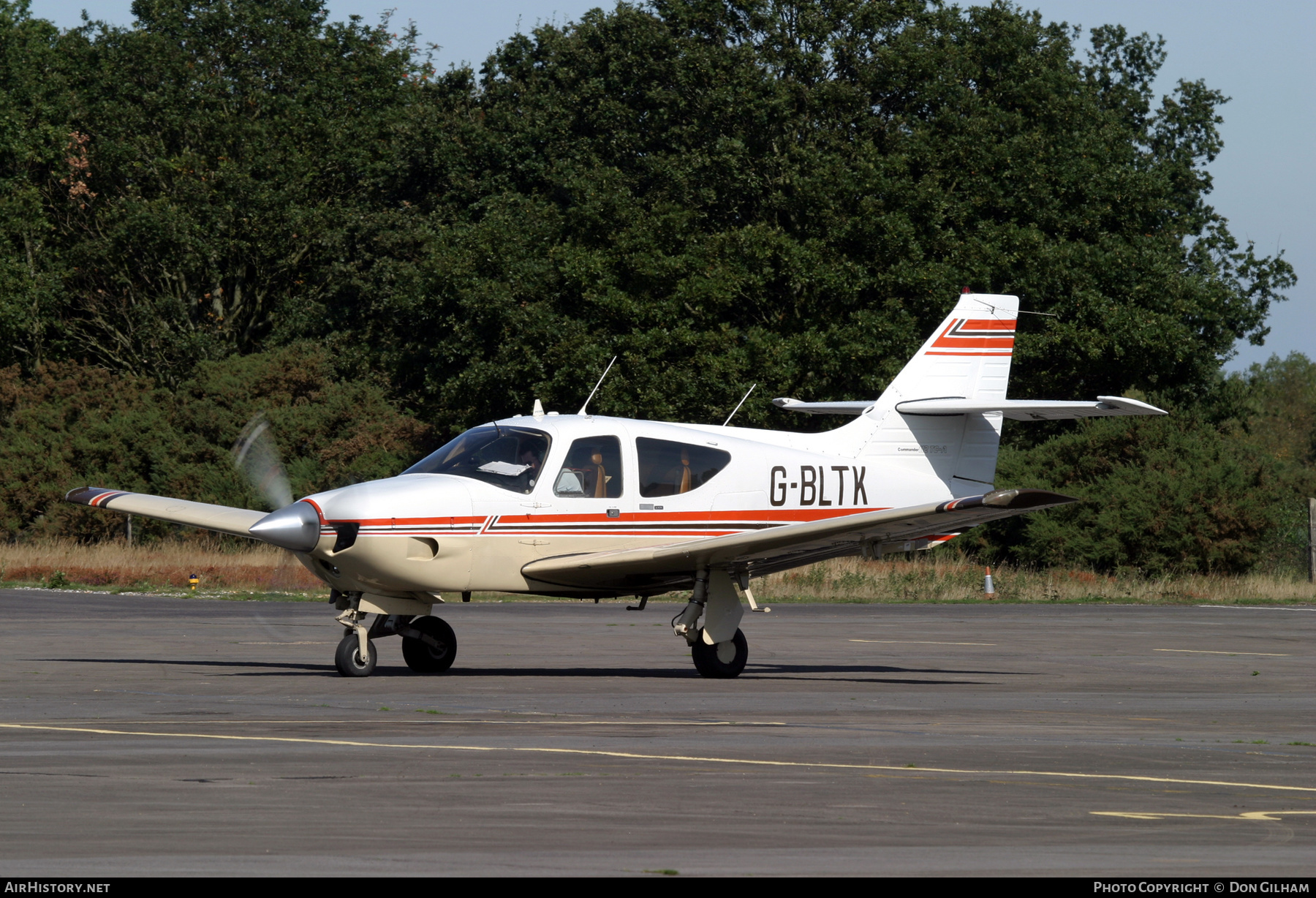 Aircraft Photo of G-BLTK | Rockwell Commander 112TC | AirHistory.net #308266