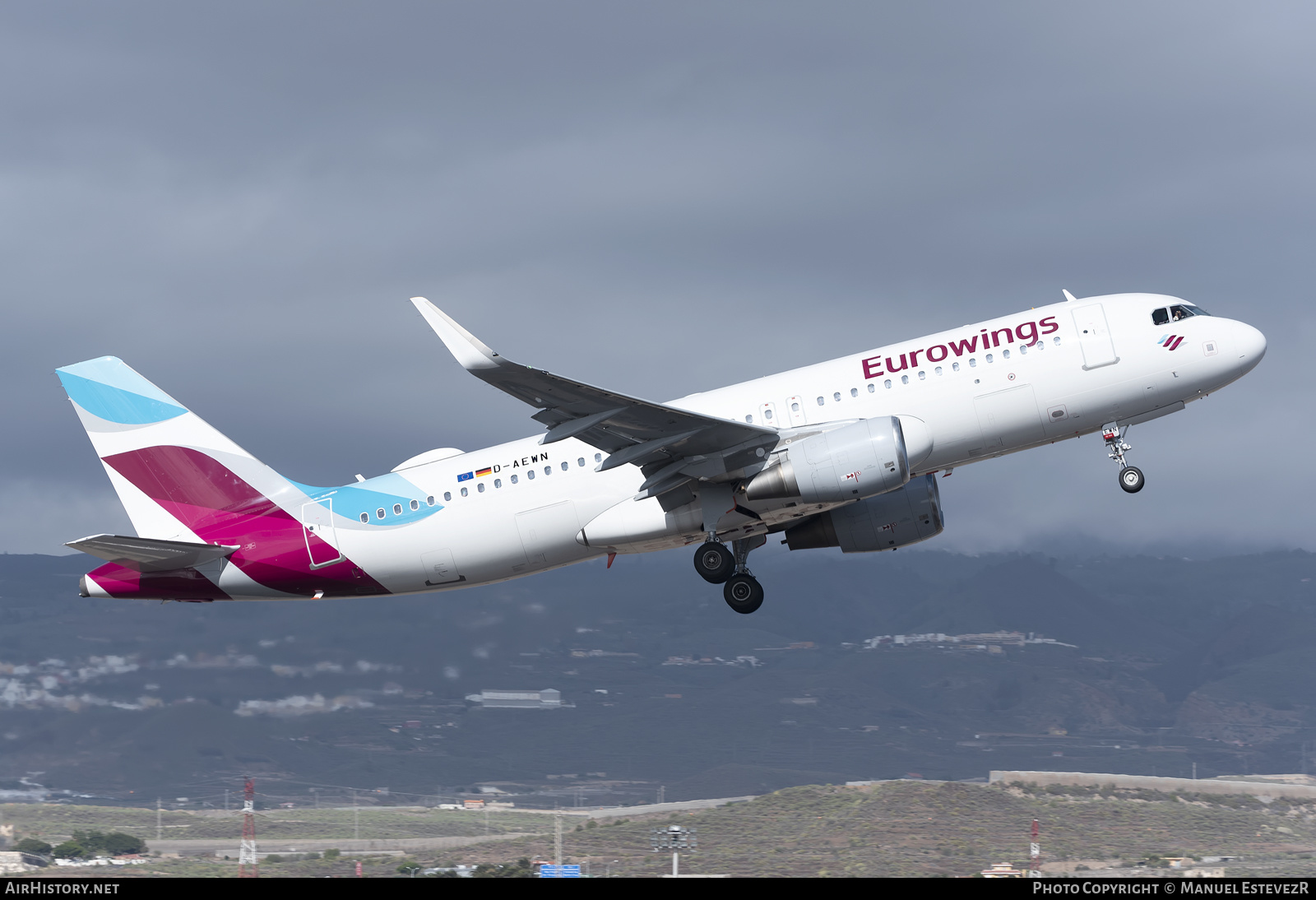 Aircraft Photo of D-AEWN | Airbus A320-214 | Eurowings | AirHistory.net #308272