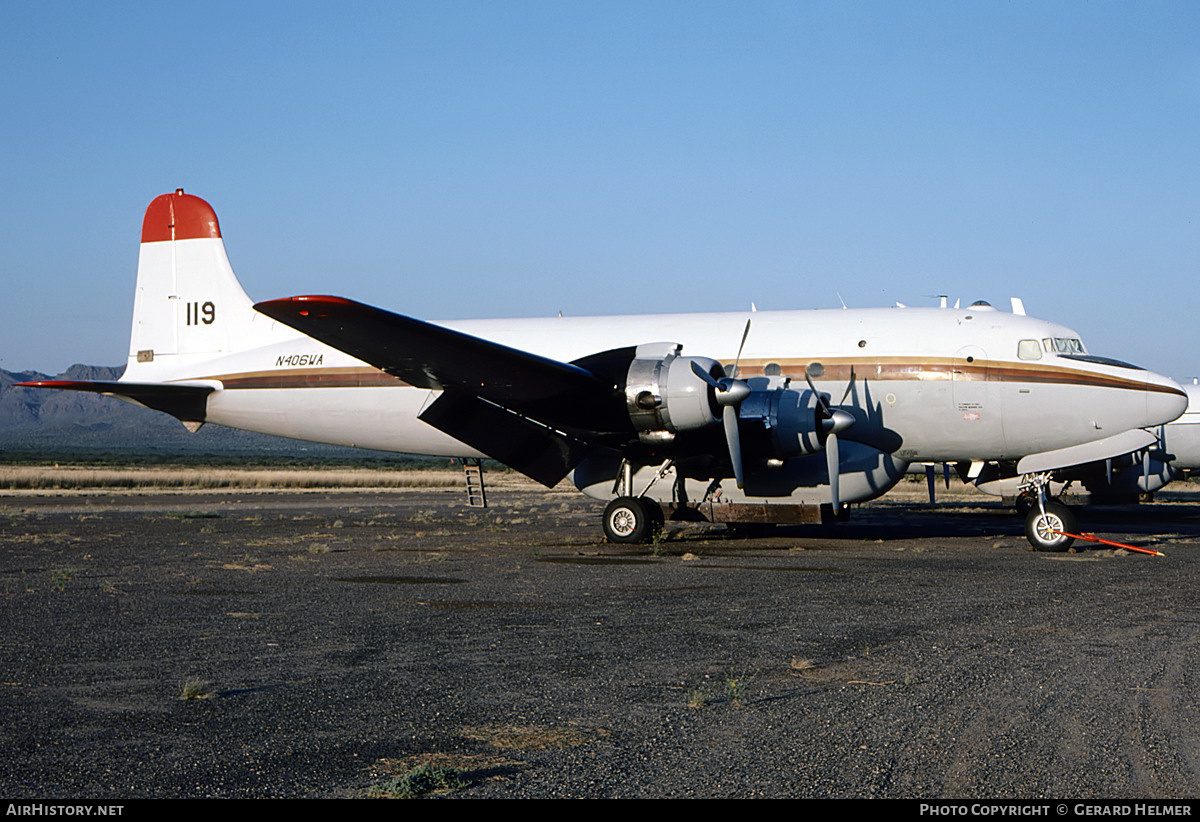 Aircraft Photo of N406WA | Douglas C-54G/AT Skymaster | AirHistory.net #308306