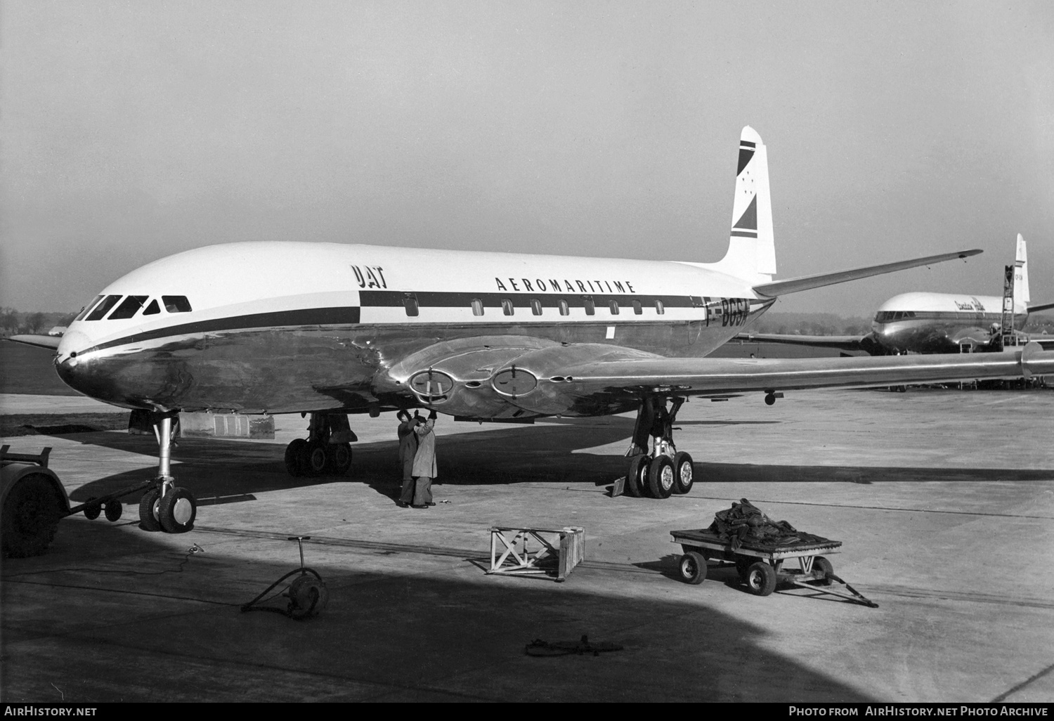 Aircraft Photo of F-BGSA | De Havilland D.H. 106 Comet 1XB | UAT - Union Aeromaritime de Transport | AirHistory.net #308309