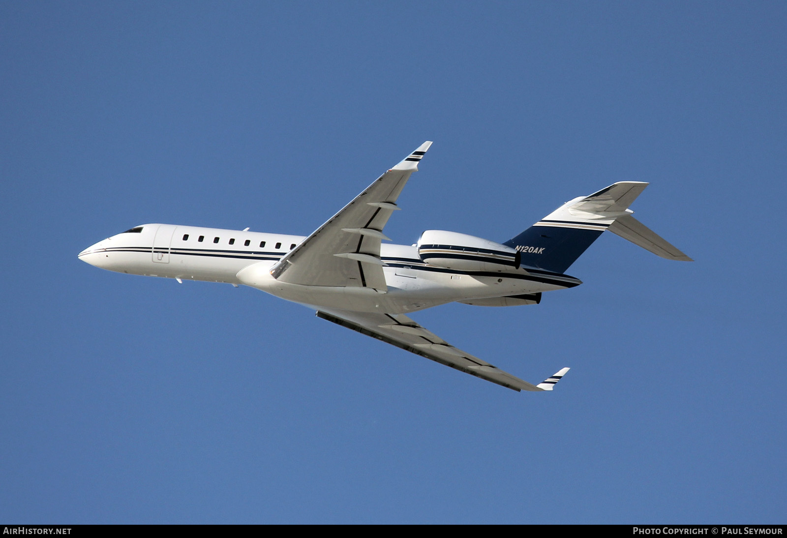 Aircraft Photo of N120AK | Bombardier Global Express (BD-700-1A10) | AirHistory.net #308314
