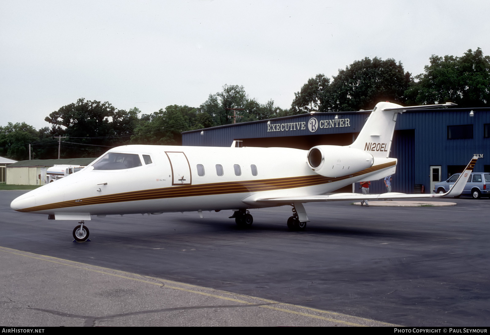 Aircraft Photo of N120EL | Gates Learjet 55 | AirHistory.net #308321