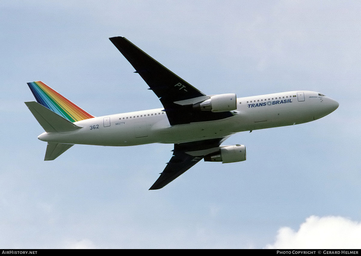 Aircraft Photo of N8277V | Boeing 767-2Q4 | TransBrasil | AirHistory.net #308323