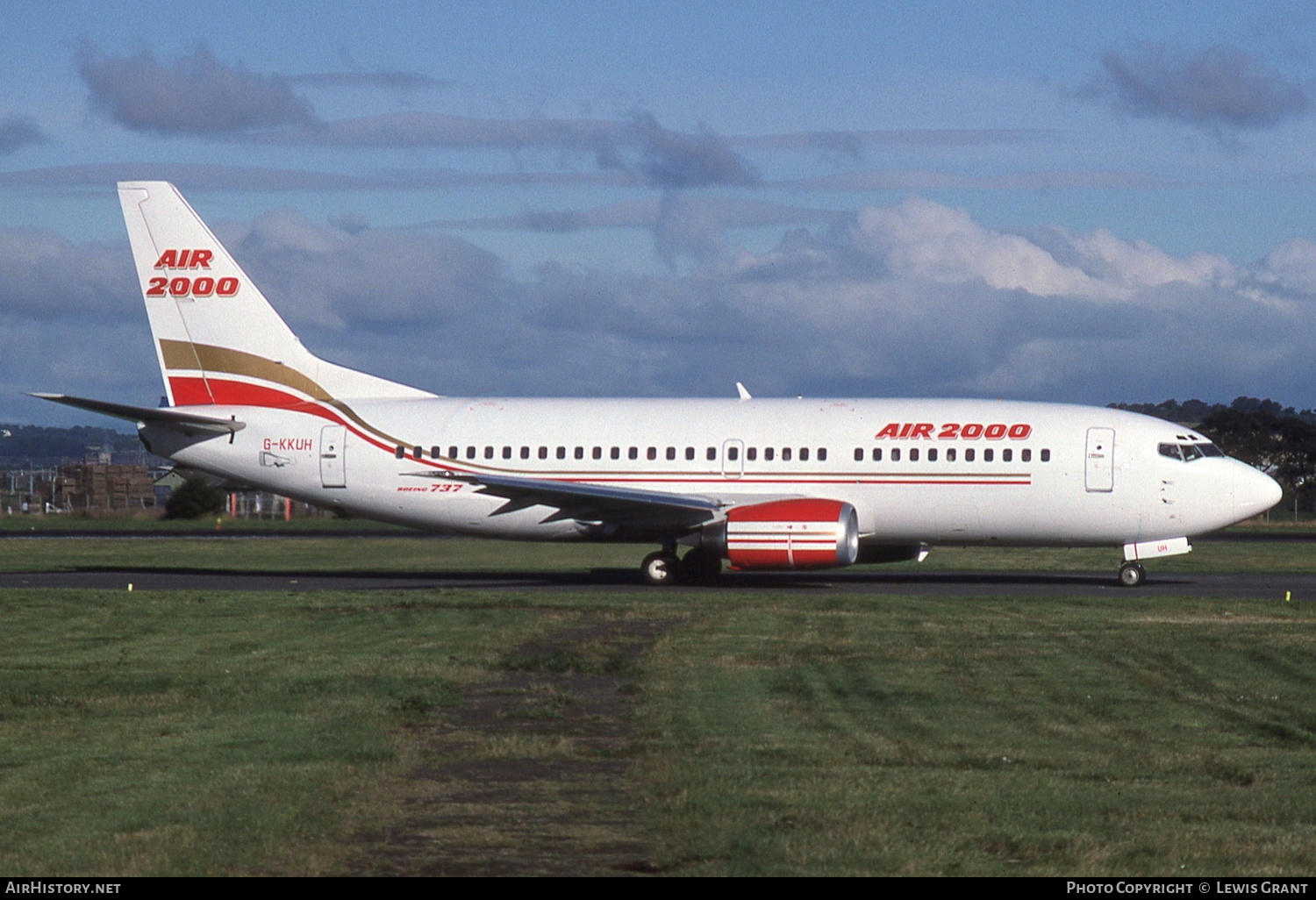 Aircraft Photo of G-KKUH | Boeing 737-3Q8 | Air 2000 | AirHistory.net #308329