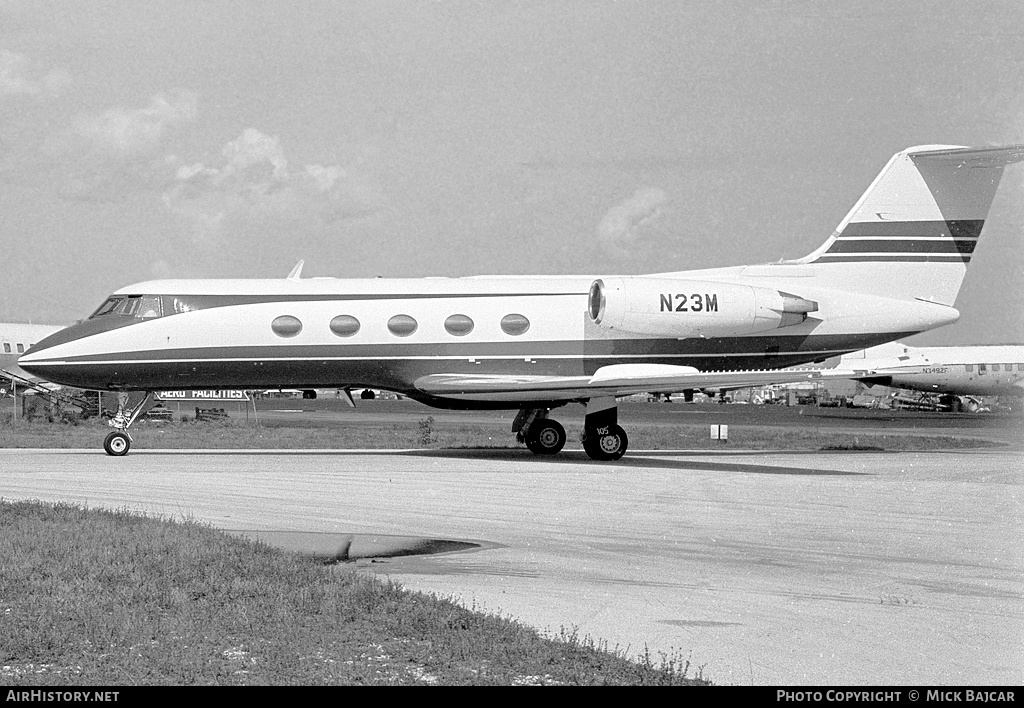 Aircraft Photo of N23M | Grumman American G-1159 Gulfstream II | AirHistory.net #308346