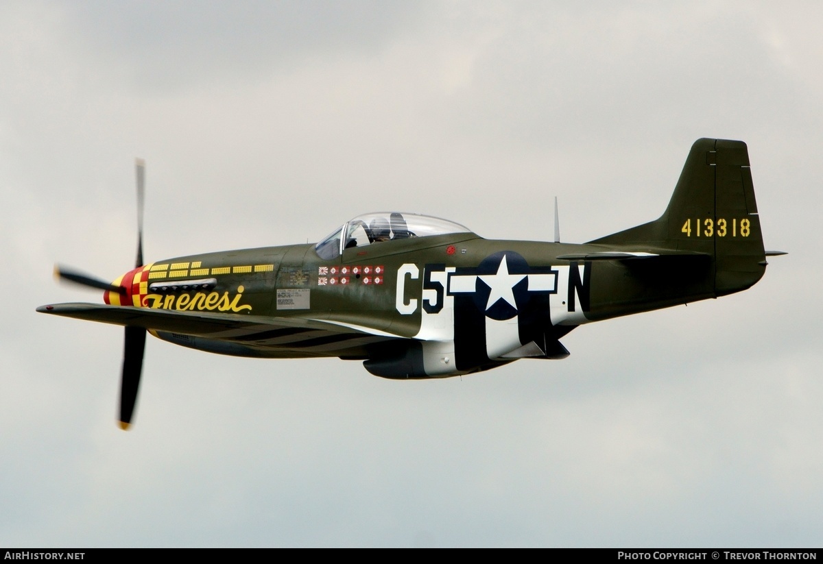 Aircraft Photo of N357FG / 413318 | North American F-6K Mustang | USA - Air Force | AirHistory.net #308351