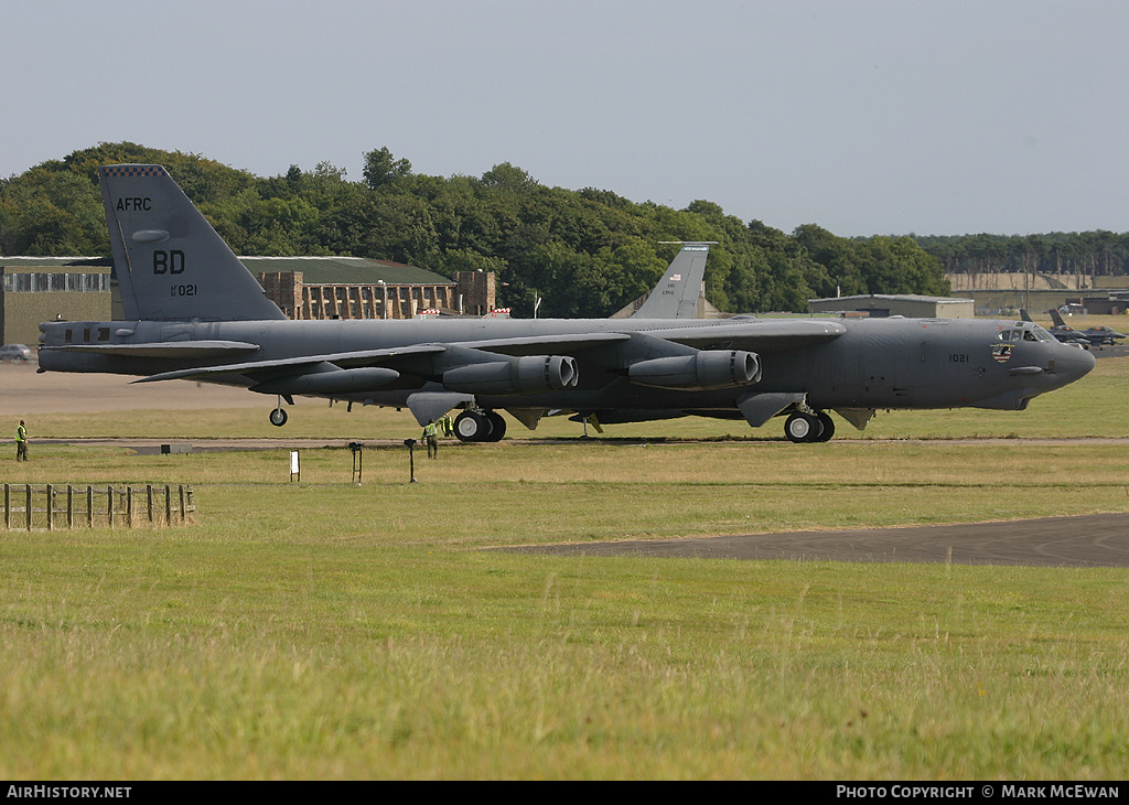Aircraft Photo of 61-0021 / AF61-021 | Boeing B-52H Stratofortress | USA - Air Force | AirHistory.net #308359