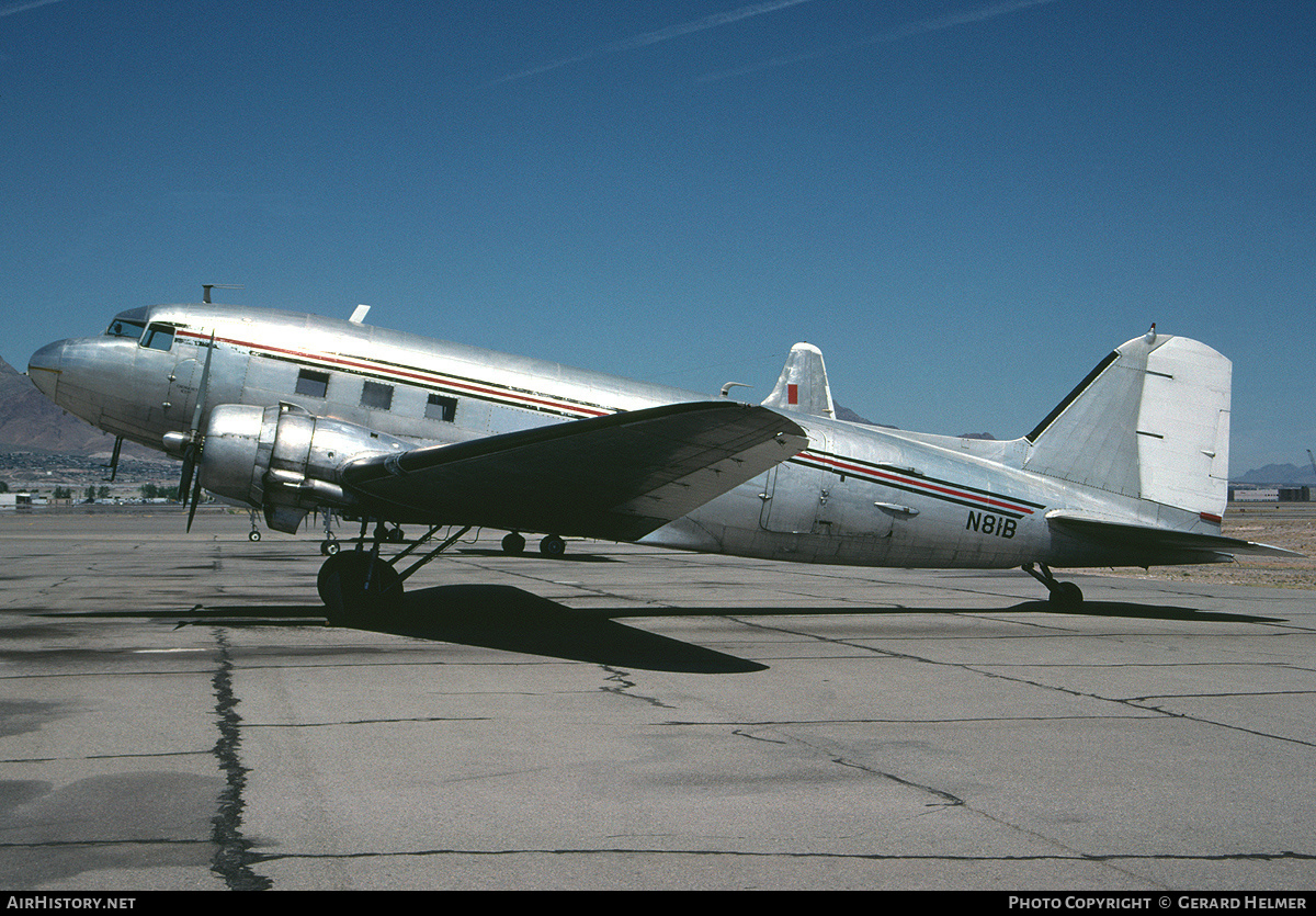 Aircraft Photo of N81B | Douglas C-47 Skytrain | AirHistory.net #308361