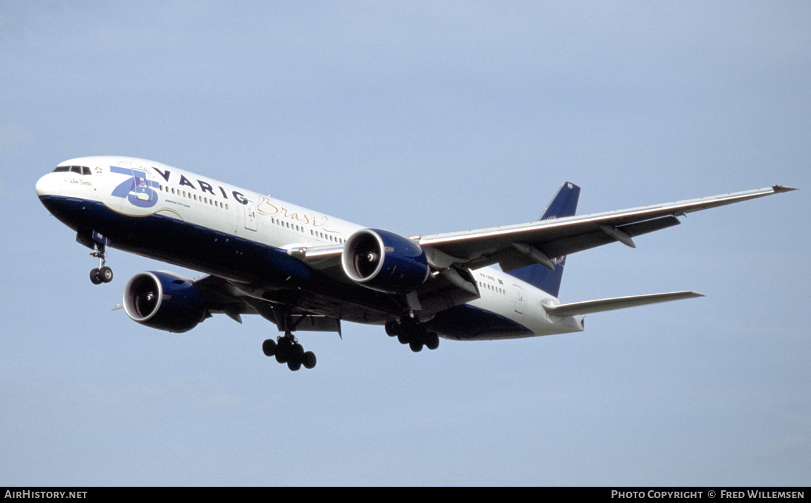 Aircraft Photo of PP-VRB | Boeing 777-2Q8/ER | Varig | AirHistory.net #308367