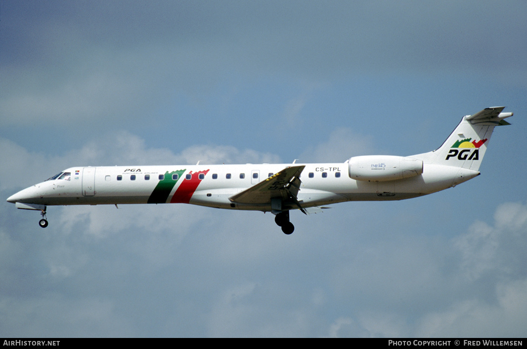 Aircraft Photo of CS-TPL | Embraer ERJ-145EP (EMB-145EP) | Portugália Airlines - PGA | AirHistory.net #308387