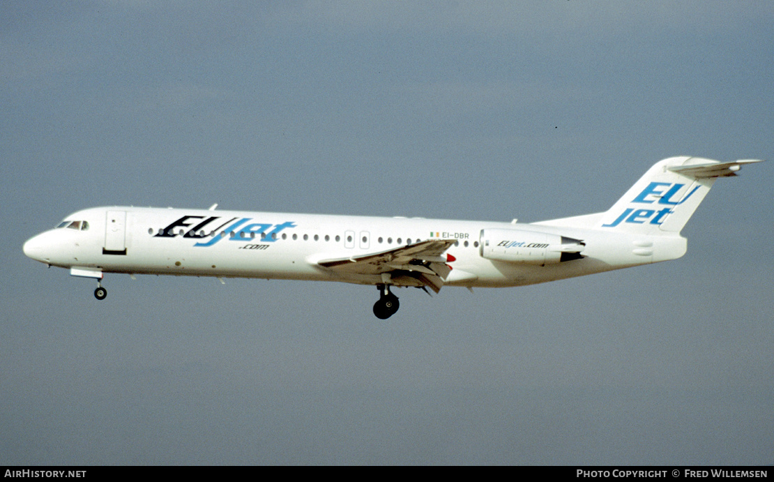 Aircraft Photo of EI-DBR | Fokker 100 (F28-0100) | EUjet | AirHistory.net #308396