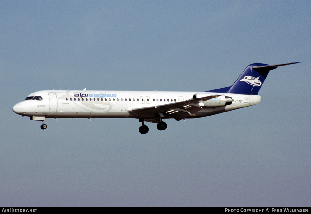 Aircraft Photo of I-ALPS | Fokker 100 (F28-0100) | Alpi Eagles | AirHistory.net #308400