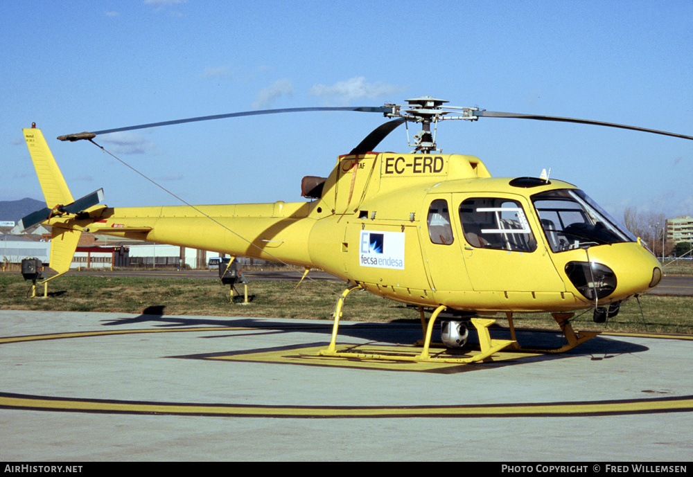 Aircraft Photo of EC-ERD | Aerospatiale AS-350B Ecureuil | TAF Helicopters | AirHistory.net #308412