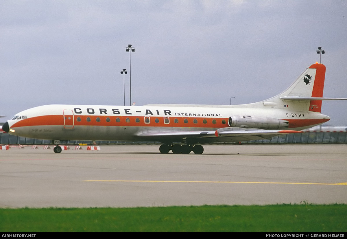 Aircraft Photo of F-BVPZ | Sud SE-210 Caravelle VI-N | Corse Air International | AirHistory.net #308420