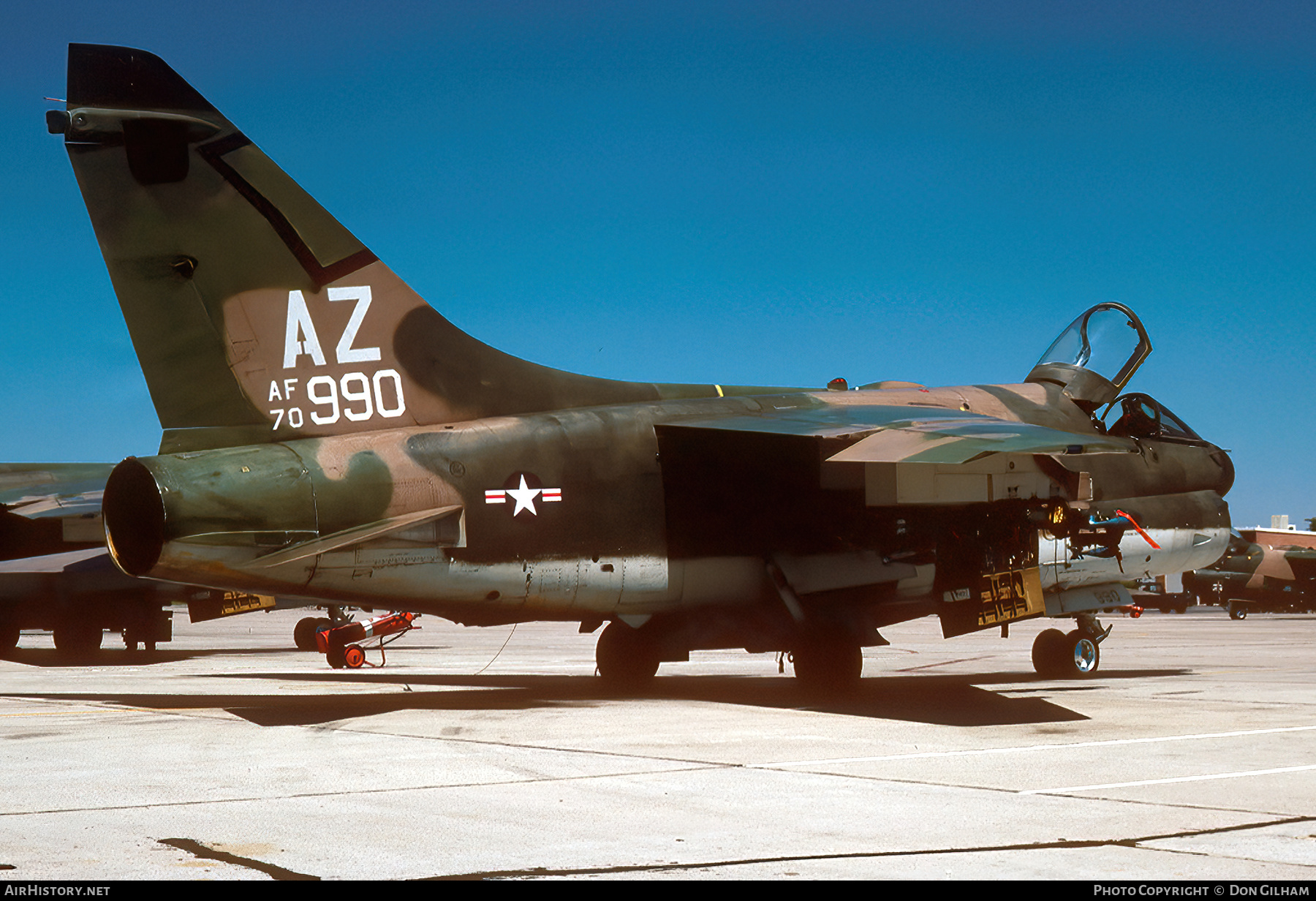 Aircraft Photo of 70-0990 / AF70-990 | LTV A-7D Corsair II | USA - Air Force | AirHistory.net #308433