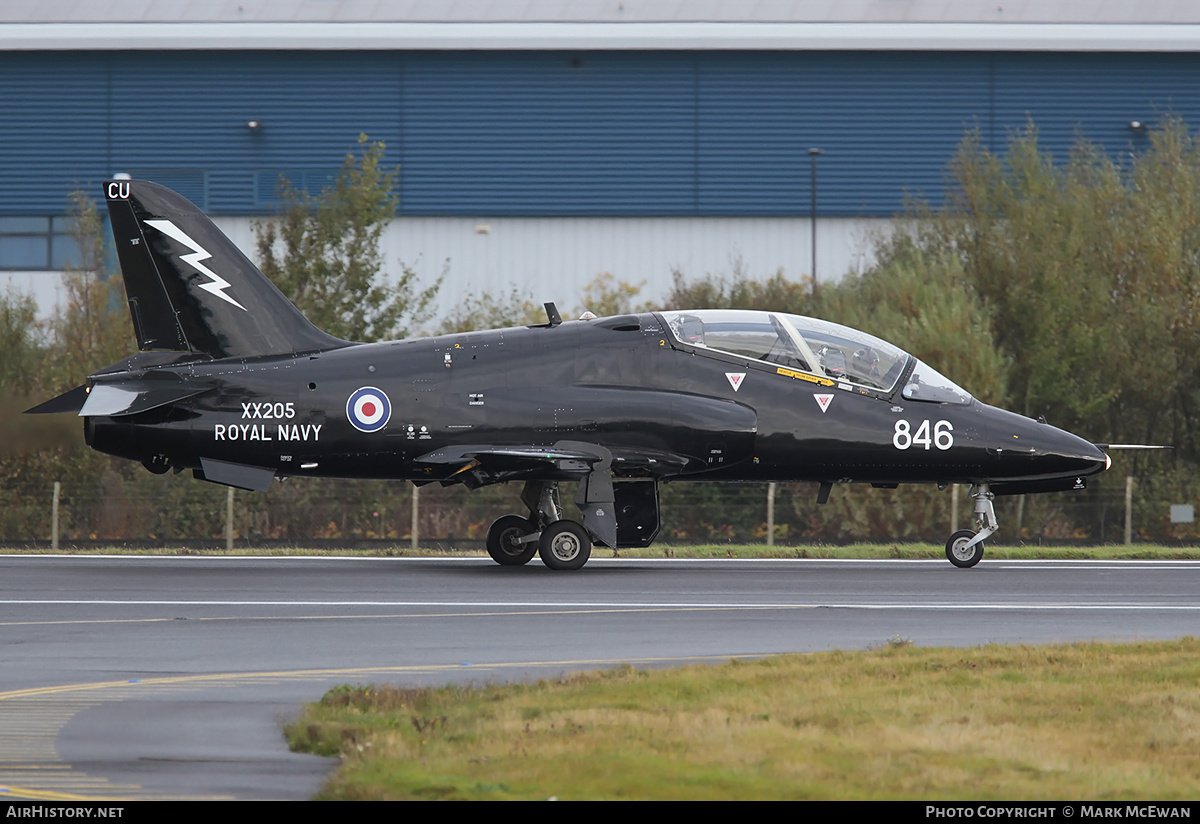 Aircraft Photo of XX205 | British Aerospace Hawk T1A | UK - Navy | AirHistory.net #308437