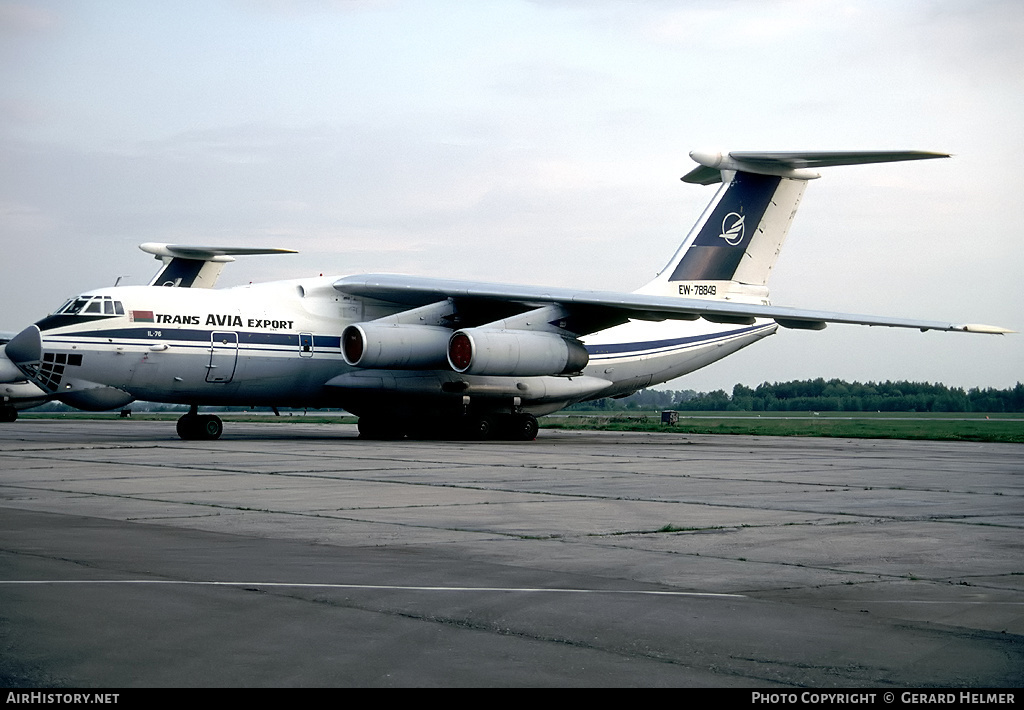 Aircraft Photo of EW-78849 | Ilyushin Il-76MD | Trans Avia Export | AirHistory.net #308460