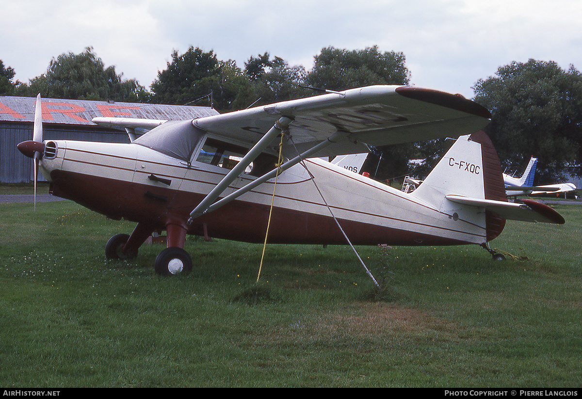 Aircraft Photo of C-FXQC | Stinson 108 Voyager | AirHistory.net #308467