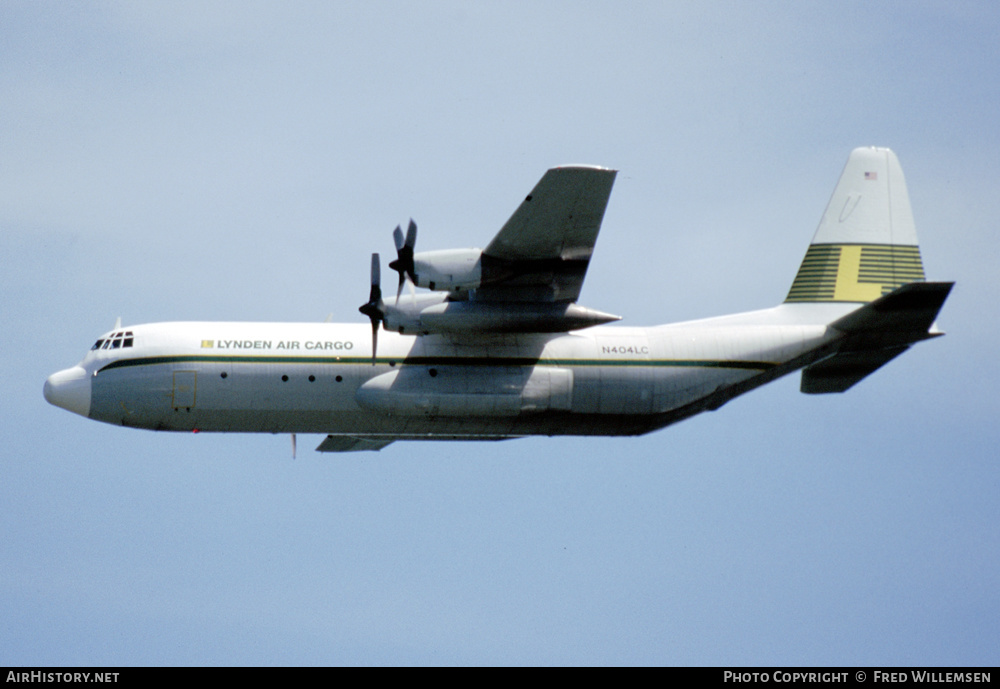 Aircraft Photo of N404LC | Lockheed L-100-30 Hercules (382G) | Lynden Air Cargo | AirHistory.net #308468