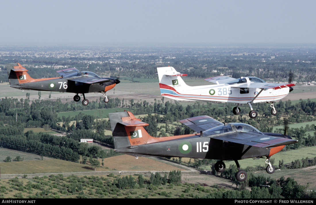 Aircraft Photo of 81-5115 | Pakistan MFI-17 Mushshak | Pakistan - Air Force | AirHistory.net #308469