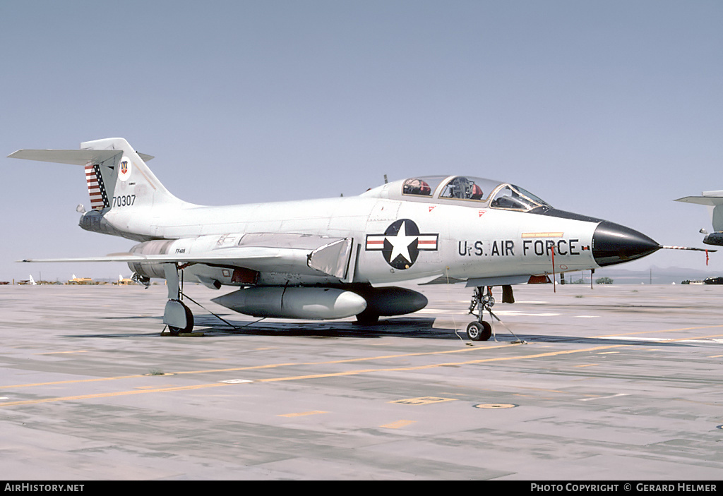 Aircraft Photo of 57-307 / 70307 | McDonnell F-101F Voodoo | USA - Air Force | AirHistory.net #308486