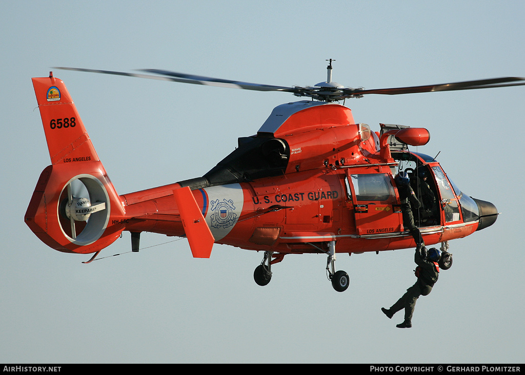 Aircraft Photo of 6588 | Aerospatiale HH-65C Dolphin | USA - Coast Guard | AirHistory.net #308490