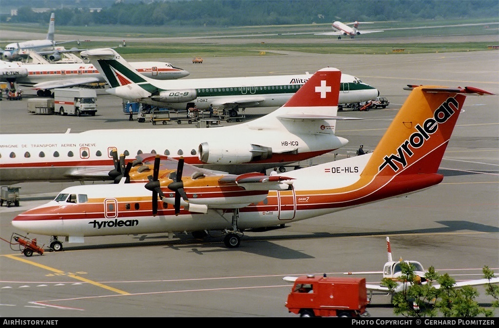 Aircraft Photo of OE-HLS | De Havilland Canada DHC-7-102 Dash 7 | Tyrolean Airways | AirHistory.net #308491