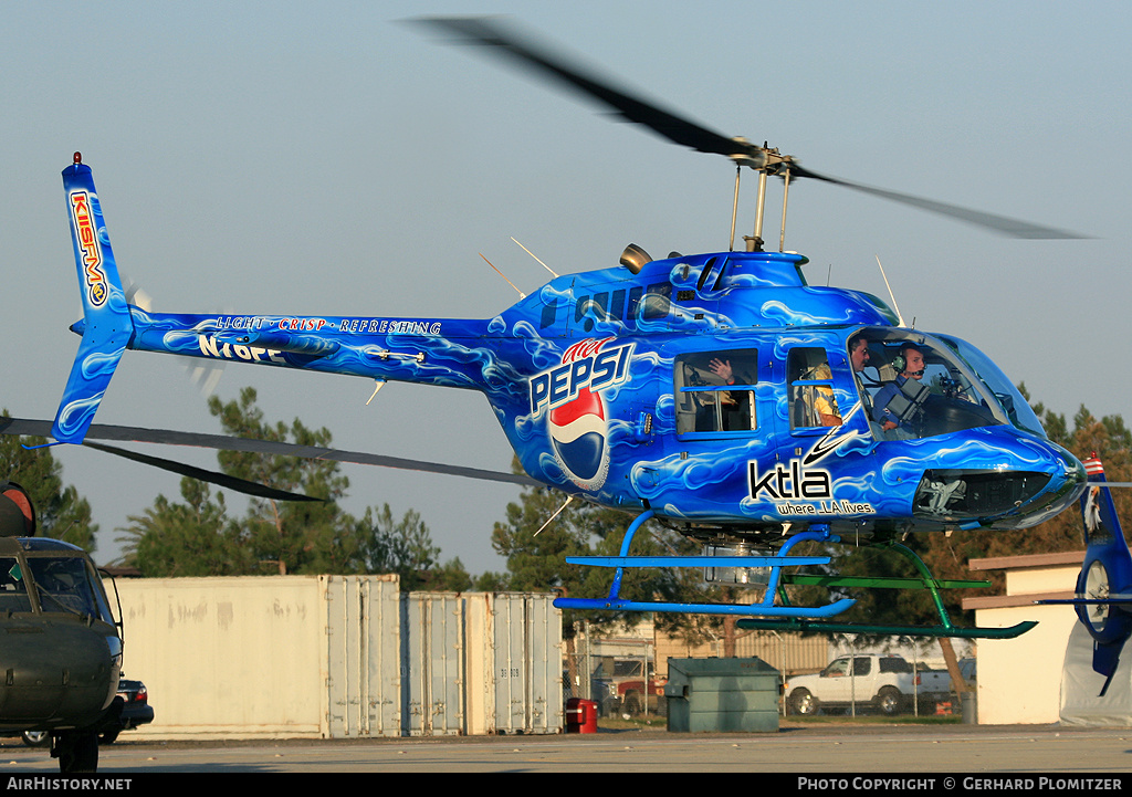 Aircraft Photo of N76PE | Bell 206B JetRanger II | AirHistory.net #308495