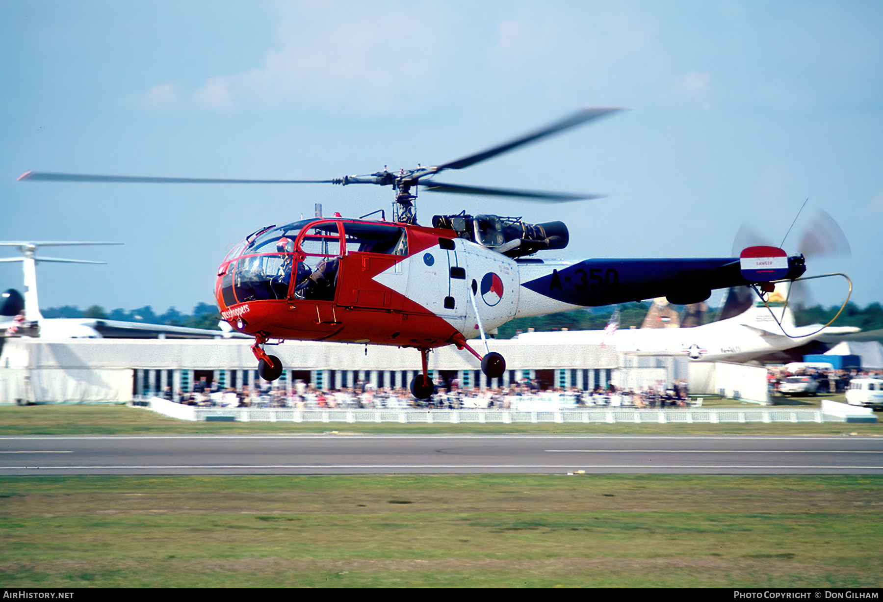 Aircraft Photo of A-350 | Sud SE-3160 Alouette III | Netherlands - Air Force | AirHistory.net #308523