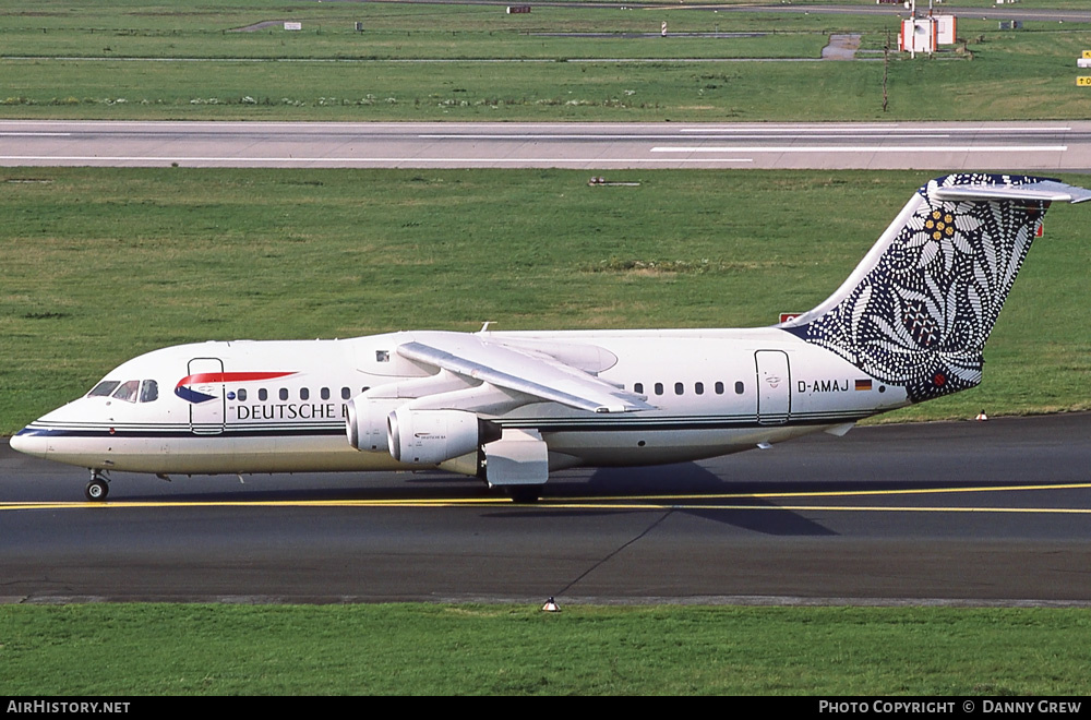 Aircraft Photo of D-AMAJ | British Aerospace BAe-146-200A | Deutsche BA | AirHistory.net #308553