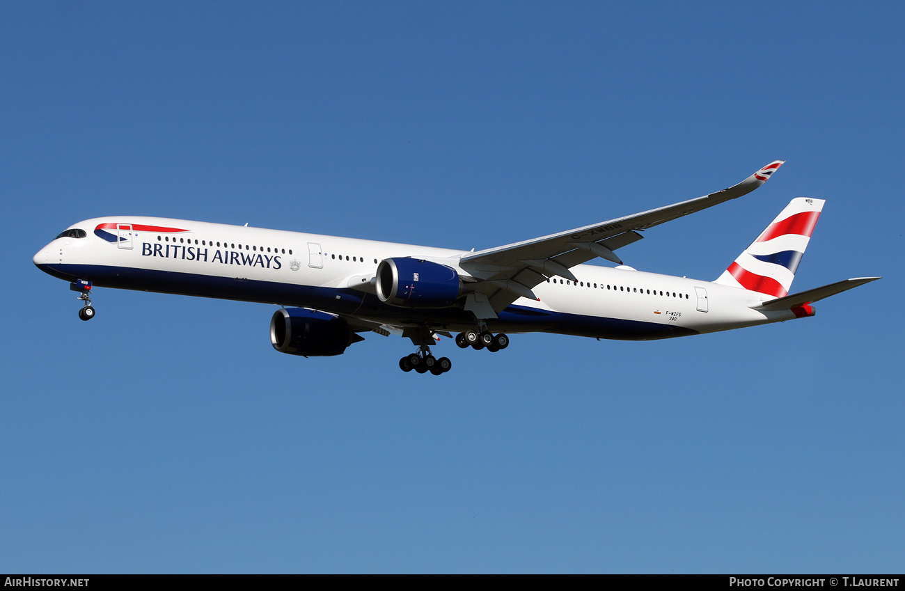 Aircraft Photo of F-WZFS | Airbus A350-1041 | British Airways | AirHistory.net #308574