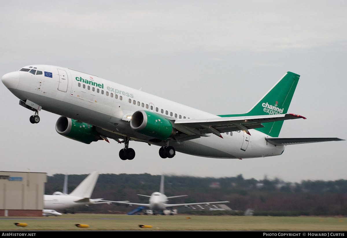 Aircraft Photo of G-CELP | Boeing 737-330(QC) | Channel Express | AirHistory.net #308580