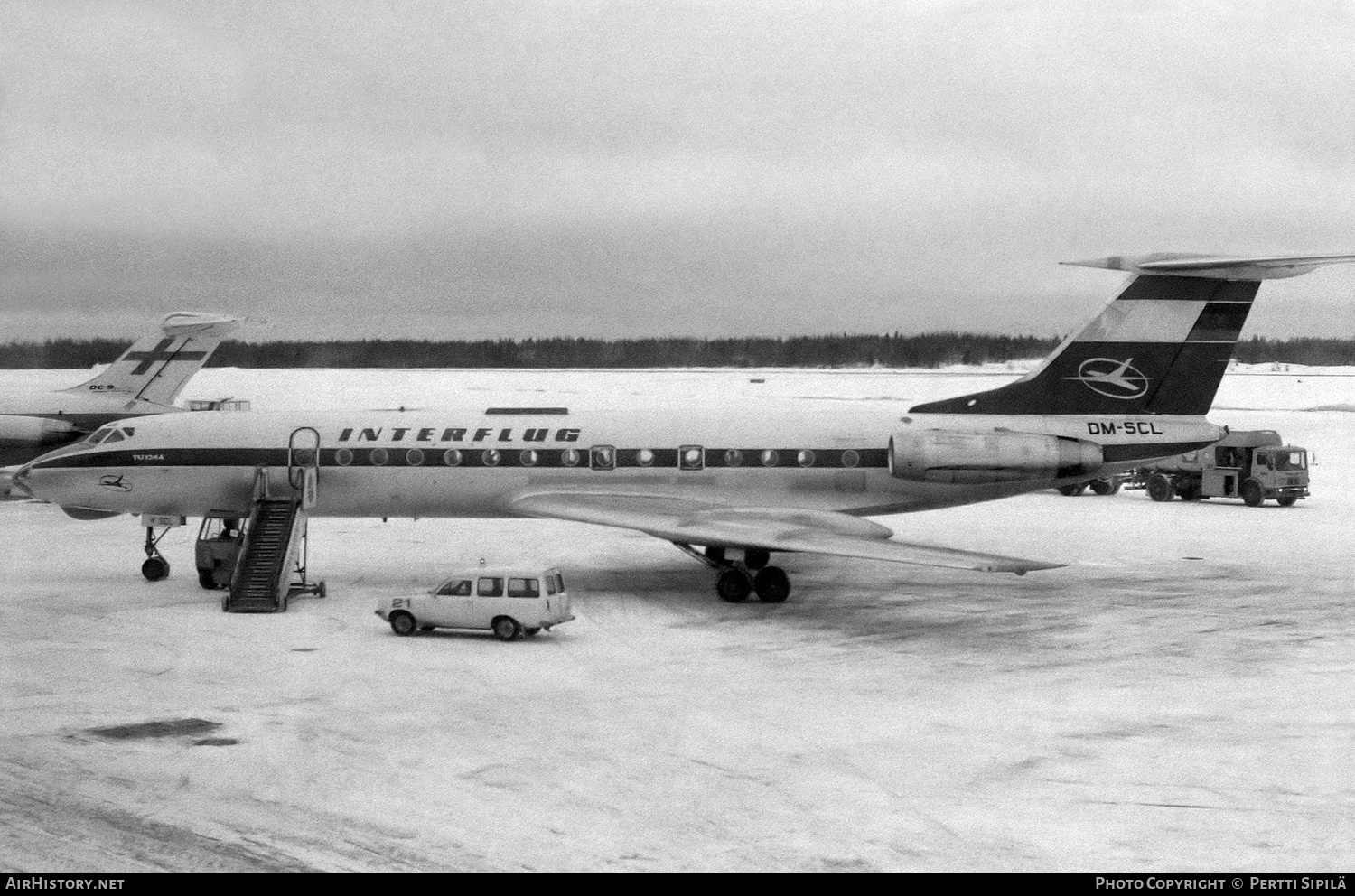 Aircraft Photo of DM-SCL | Tupolev Tu-134AK | Interflug | AirHistory.net #308588