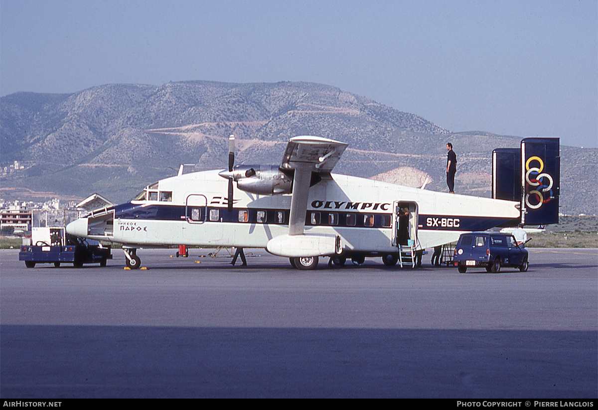 Aircraft Photo of SX-BGC | Short 330-200 | Olympic | AirHistory.net #308592