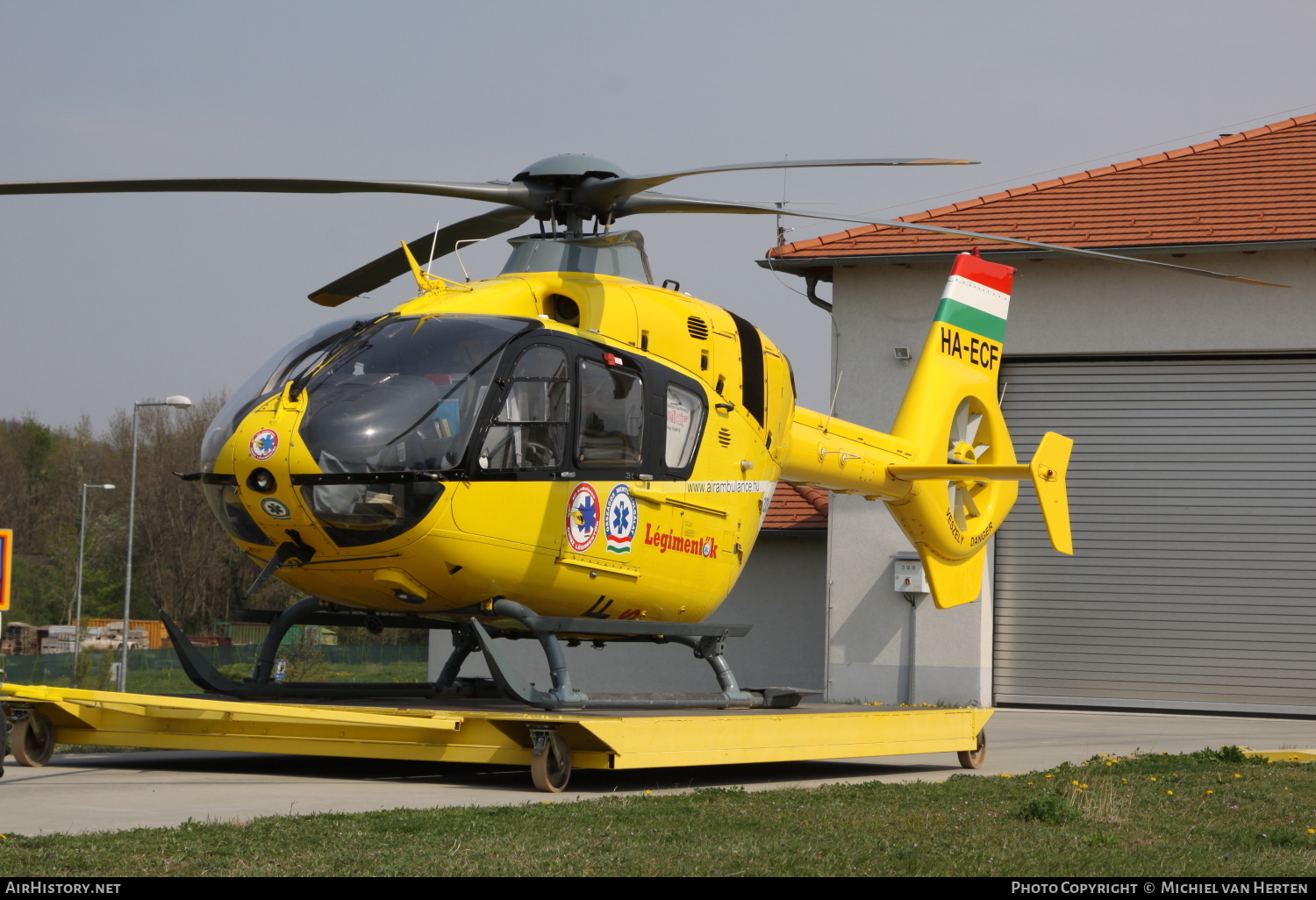 Aircraft Photo of HA-ECF | Eurocopter EC-135T-2 | Hungarian Air Rescue | AirHistory.net #308615
