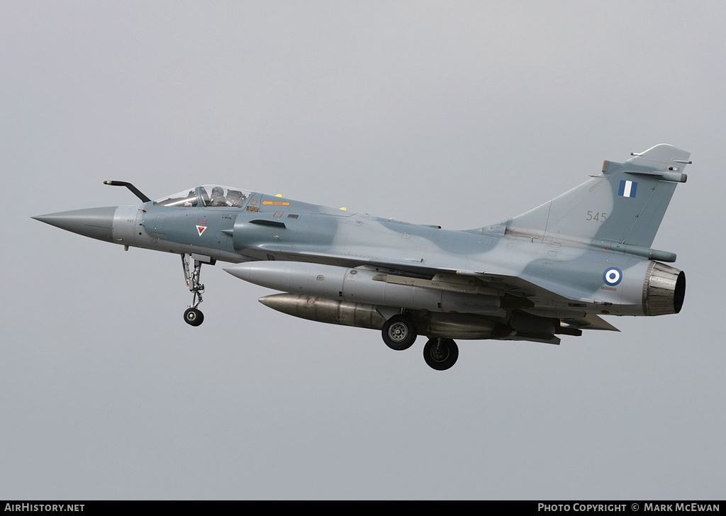 Aircraft Photo of 545 | Dassault Mirage 2000-5EG | Greece - Air Force | AirHistory.net #308644