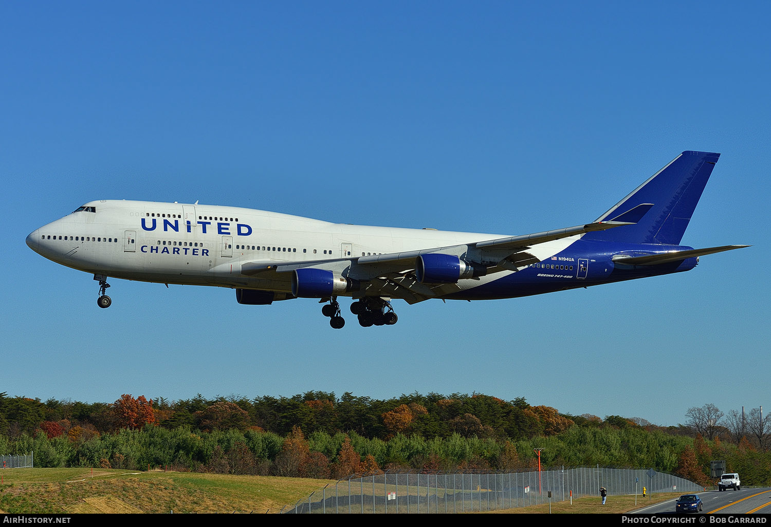 Aircraft Photo of N194UA | Boeing 747-422 | United Charter | AirHistory.net #308657