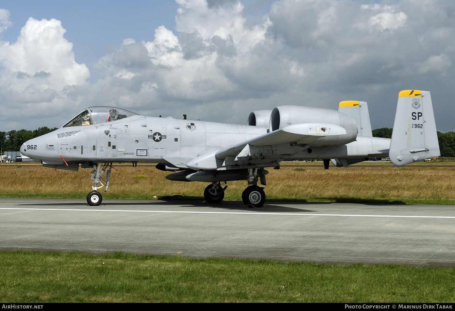 Aircraft Photo of 81-0962 / AF81-962 | Fairchild A-10A Thunderbolt II | USA - Air Force | AirHistory.net #308666