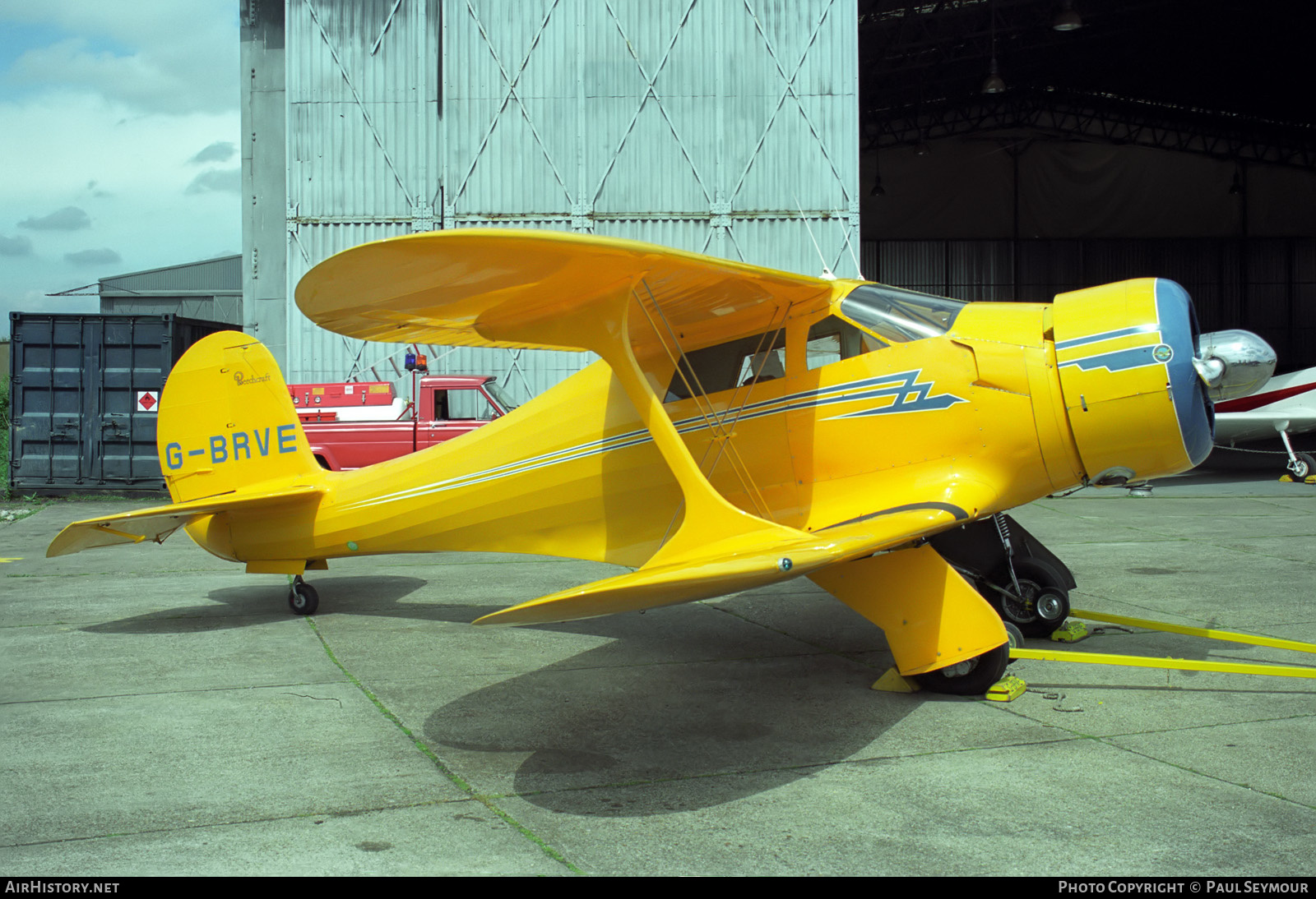 Aircraft Photo of G-BRVE | Beech D17S | AirHistory.net #308721