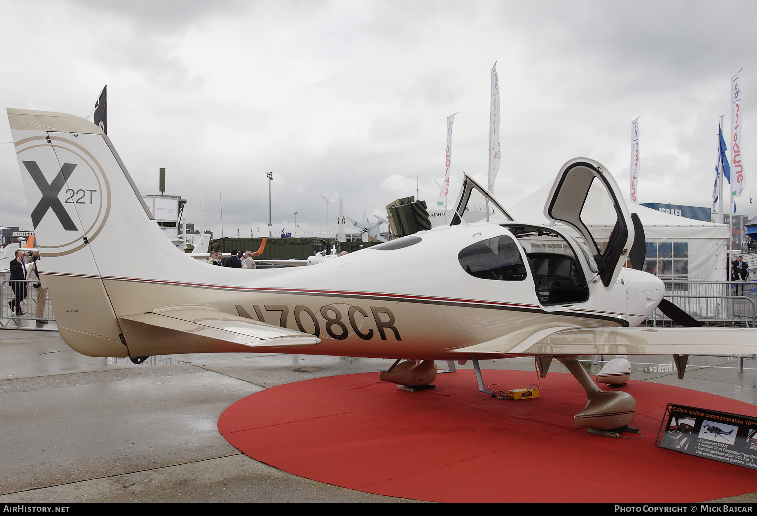 Aircraft Photo of N708CR | Cirrus SR-22T G3-X | AirHistory.net #308722