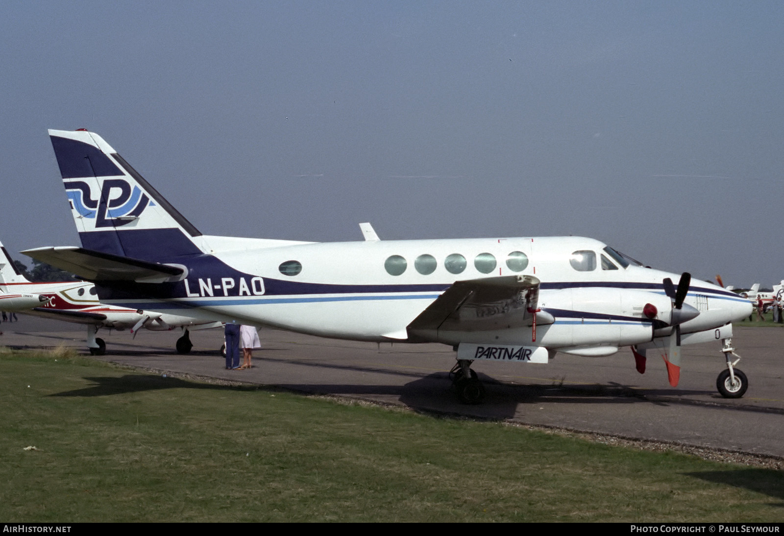 Aircraft Photo of LN-PAO | Beech 100 King Air | Partnair | AirHistory.net #308746