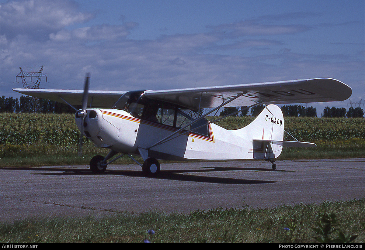 Aircraft Photo of C-GAOU | Aeronca 7DC (conv)X Champion | AirHistory.net #308769